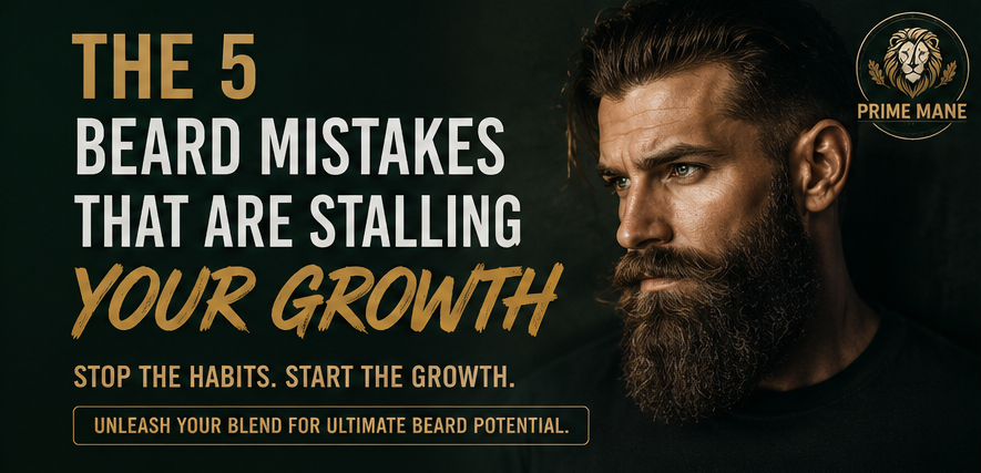 The 5 Beard Mistakes That Are Stalling Your Growth – Prime Mane Beard Oils Co.