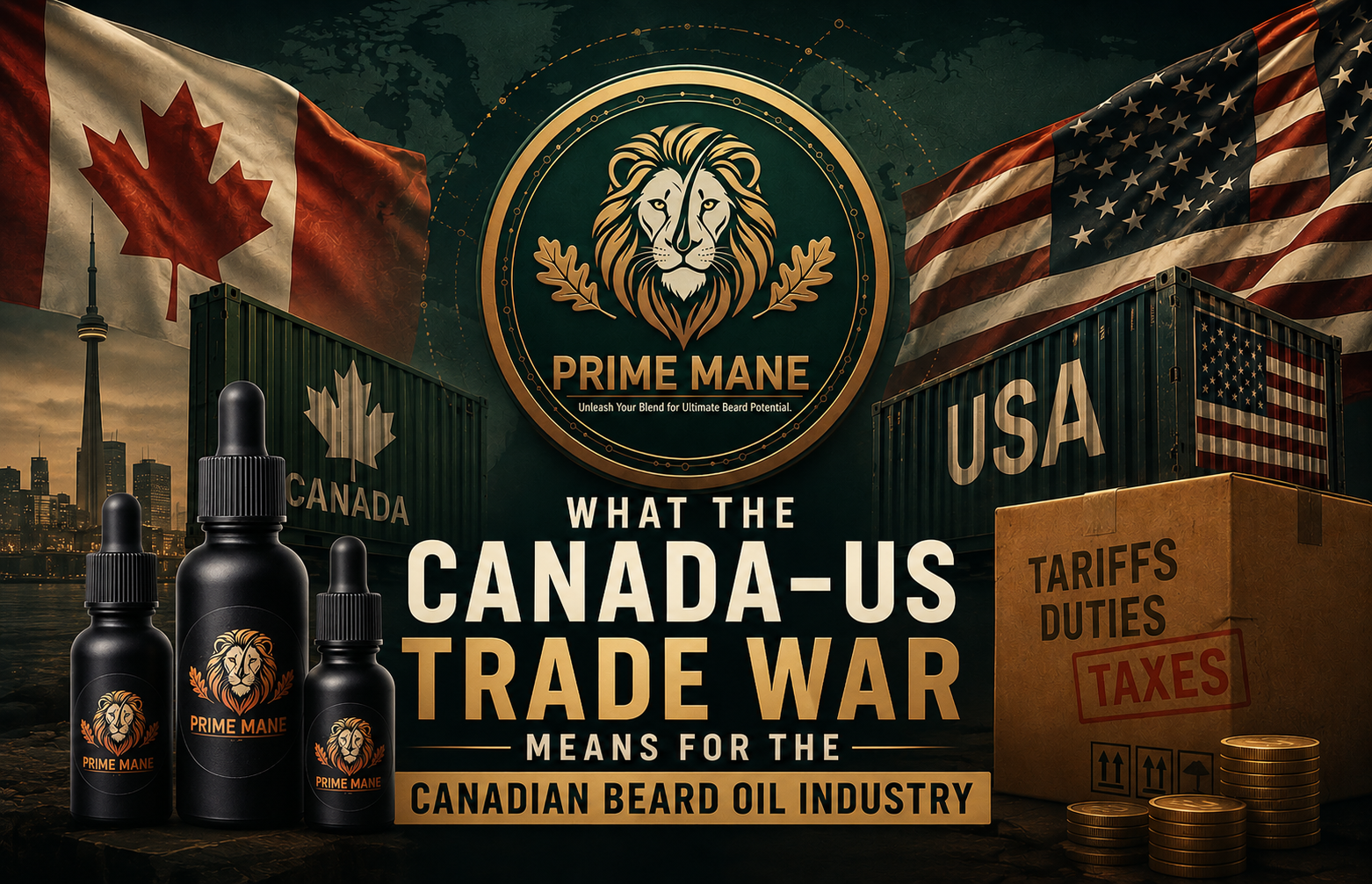 What the Canada–US Trade War Means for the Canadian Beard Oil Industry