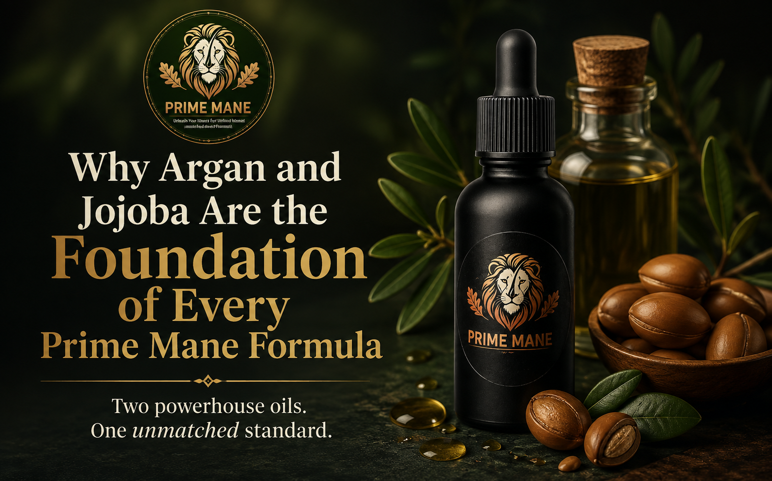 Why Argan and Jojoba Are the Foundation of Every Prime Mane Formula